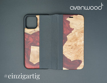iPhone 12 / 12 Pro PORTO COLLECTION FLIPCASE 6430 Rot